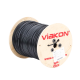 RG59 Coaxial / para Video / 305 Metros / HECHO EN MÉXICO / Optimizado para HD / Intemperie
