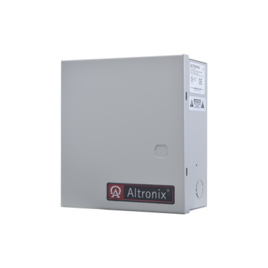 Fuente de poder ALTRONIX de 24 Vca @ 3.5 Amper o 28 Vca @ 3.0 Amper, para 4 cámaras, Con voltaje de entrada de 115 Vca, 