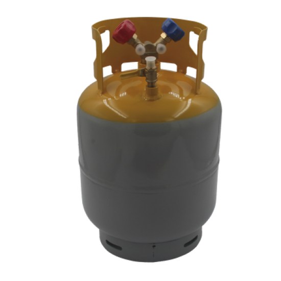 Cilindro/Tanque portátil 30 Libras / para contenido de refrigerante /  Aires Acondicionados / Refrigeración / Climatización Automotriz.        