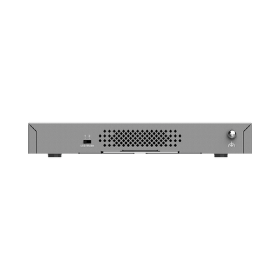 e-Lighten ONU / Switch PoE+ Hibrido, Capa 2 con un Puerto PON 1G y 8 Puertos Ethernet PoE+ 1G hasta 120 Watts y 100 Clientes