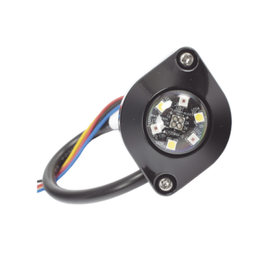 Lámpara Oculta de 6 LED Color Ámbar/Claro Serie ED9015
