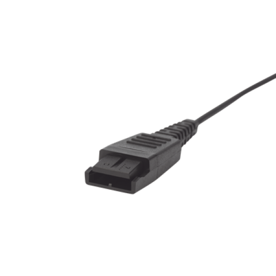 Jabra Biz 2300 Duo con cable Quick Disconnect de alta durabilidad (2309-820-105)