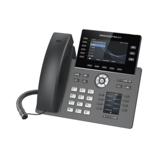 Teléfono IP Wi-Fi, Grado Operador, 6 líneas SIP con 6 cuentas, pantalla a color 4.3