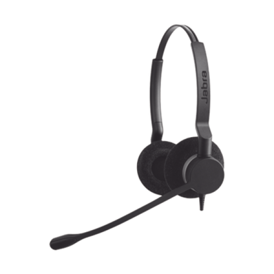 Jabra Biz 2300 Duo con cable Quick Disconnect de alta durabilidad (2309-820-105)
