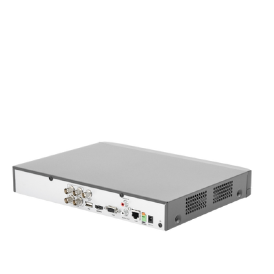 DVR 8 Megapixel / 4 Canales TURBOHD + 4 Canales IP / 1 Bahía de Disco Duro / Audio por Coaxitron