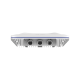 Punto de Acceso Wi-Fi 6 Industrial para Exterior Omnidireccional 5.95Gbps, MU-MIMO 4x4, 360°, Filtros Anti Interferencia y Auto Optimización con IA, puerto eth 2.5G y SFP