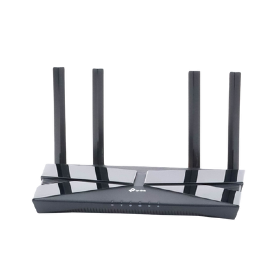 Router WiFi 6 doble banda AX 3000 Mbps /  MU-MIMO y OFDMA / 1 Puerto WAN 10/100/1000 Mbps / 4 Puertos LAN 10/100/1000 Mbps / 4 Potentes Antenas.