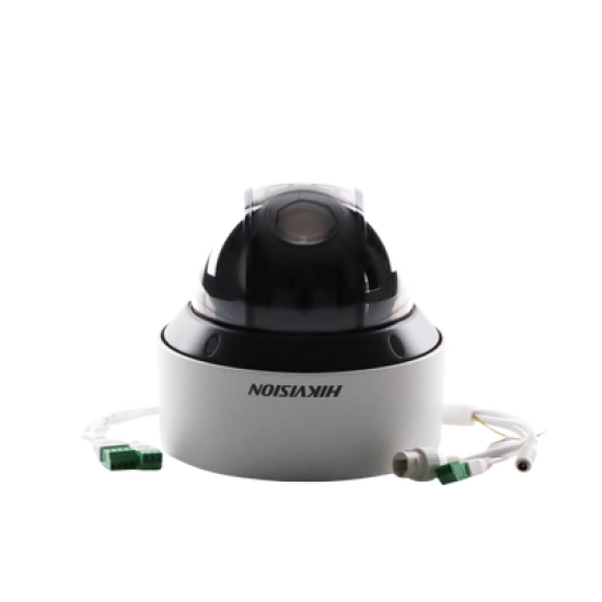 Mini Domo IP PTZ 2 Megapixel / 25X Zoom / 50 mts Luz Infrarroja Inteligente (Visión Nocturna) / Autoseguimiento / WDR 120 dB / PoE+ / IP66 / Ultra Baja Iluminación / MicroSD