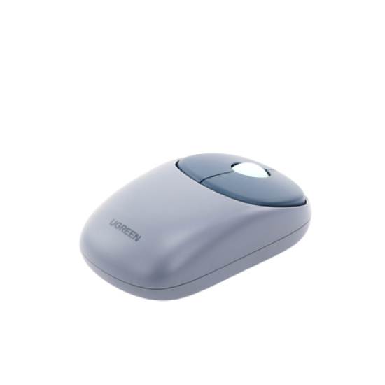 Mouse Inalámbrico  FUNï¼‹ / Recargable / 2.4G & Bluetooth / 4 Niveles de DPI / Silencioso / Ergonómico / 5 Botones / Compatible con Windows, macOS 10.5, Android iOS Linux y Chrome OS / Color Azul