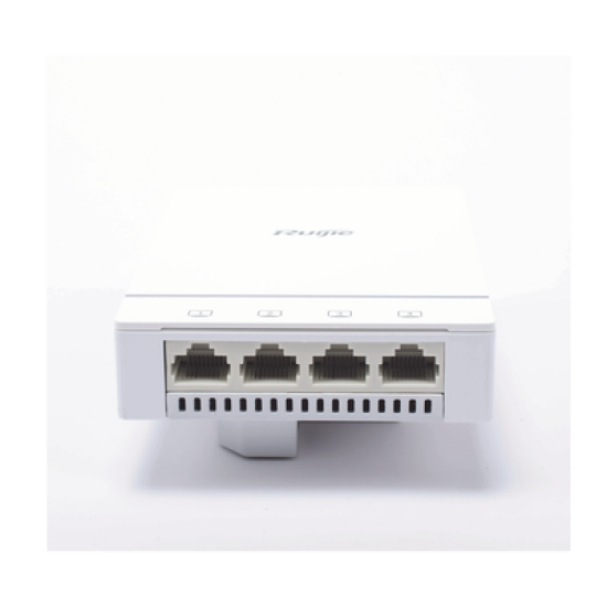 Punto de acceso Wi-Fi 6 para interior en pared hasta 1.7 Gbps doble banda 802.11AX MU-MIMO 2x2