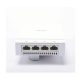 Punto de acceso Wi-Fi 6 para interior en pared hasta 1.7 Gbps doble banda 802.11AX MU-MIMO 2x2