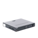 DVR 32 Canales TurboHD + 32 Canales IP / 8 Megapixel (4K) / 4 Bahías de Disco Duro / RAID 0,1,5,6,10 / POS / Videoanalisis / 16 Entradas de Alarma / 2 Salidas HDMI