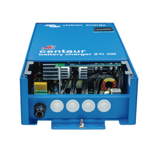 Centaur 24/40 / Cargador de Baterías 24V, 40A / Para Ambientes Marinos y Terrestres. /  Bancos de 160 a 400 Ah