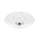Punto de Acceso UniFi WiFi 6E Enterprise, alta densidad, hasta 600 usuarios, Mu-MIMO 4x4, bandas 2.4/5/6 Ghz, (1) puerto RJ45 2.5G (POE+ no incluido)