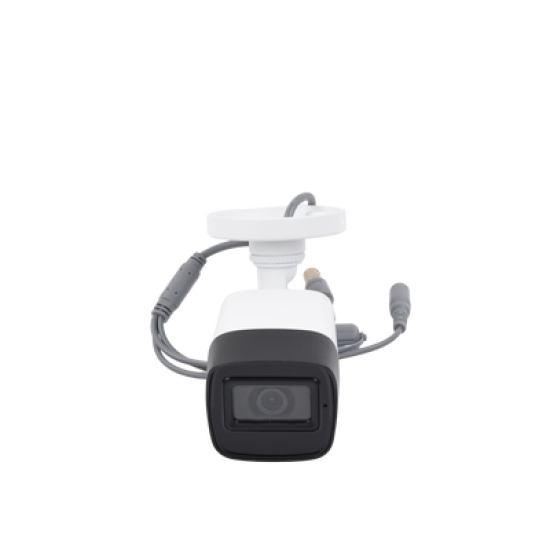 Bala TURBOHD 5 Megapixel / Lente 2.8 mm / Audio por Coaxitron / 30 mts IR EXIR / Exterior IP67 / 4 Tecnologías / dWDR