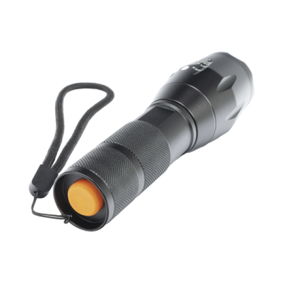 Linterna LED de Aluminio, 800 Lúmenes, IPX4, Resistente al Agua