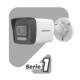 Bala IP 2 Megapixel / Lente 2.8 mm / Dual Light (30 mts IR + 30 mts Luz Blanca) / Micrófono Integrado / ACUSENSE Lite / Exterior IP67 / H.265+ / PoE / ONVIF 