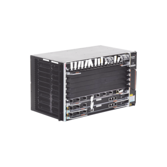 OLT Carrier Class Modular GPON, 6 Ranuras de Servicio, Incluye 1 Tarjeta de Servicio 16 puertos GPON, crecimiento hasta 96 puertos GPON, 6 UR, Gestión por UNM2000, CLI, (Incluye Instalación de software UNM2000)