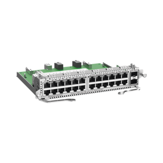 e-Lighten Tarjeta Modular para OLT modelo RG-NBF6002M, 24 puertos Ethernet de 1G, 2 puertos SFP+ de 10G 