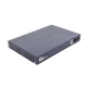 Switch Administrable L3, 24 puertos Gigabit PoE 802.3bt, 2 puertos 10G SFP+, Pantalla Tactil, Fuente Redundante, (600W)