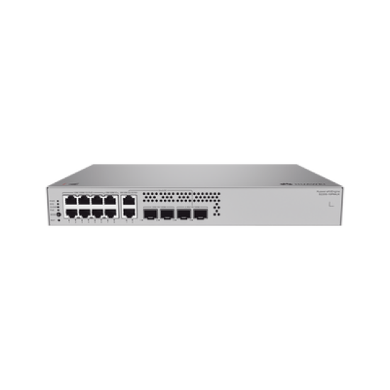 Switch de Acceso Gigabit Administrable PoE Capa 2 / 8 puertos 10/100/1000 Mbps (6*PoE) / 2 Puertos 100/1000/2.5Gbps (PoE) combo 2  Puertos 2.5GE SFP / 2 Puertos 10GE SFP+ Uplink  / ERPS / PoE Perpetuo / 128 W / Administración Nube Gratis