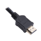 Cable HDMI de 10 Metros (High Speed) / Resolución 4K / Soporta Canal de Retorno de Audio (ARC) / Soporta 3D / Blindado para Reducir Interferencia / Chapado en Oro / Alta Resistencia y Durabilidad. 