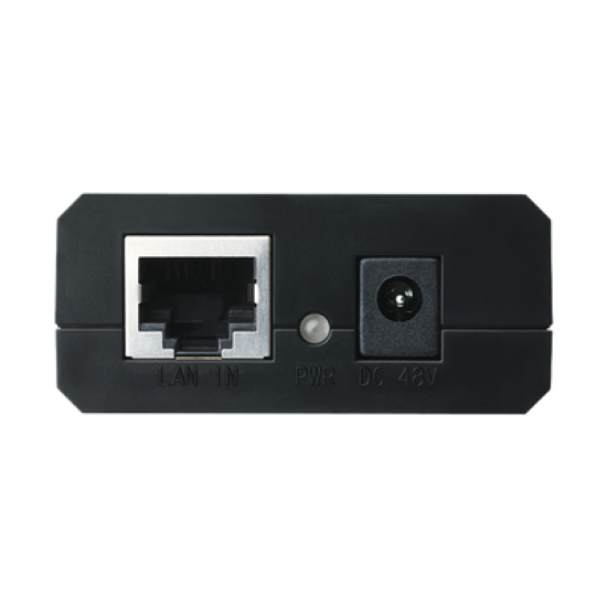 Inyector PoE (15W) / Gigabit 802.3 af / 2 puerto 10/100/1000 Mbps / Plug and Play