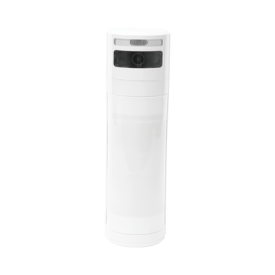 (AX PRO) CÁMARA + PIR Dual-Tech Exterior IP65 / Rango de Detección 15 mts / Ángulo de Cobertura Ajustable de 90° a 180° / Inmunidad a Mascotas 40 Kg 