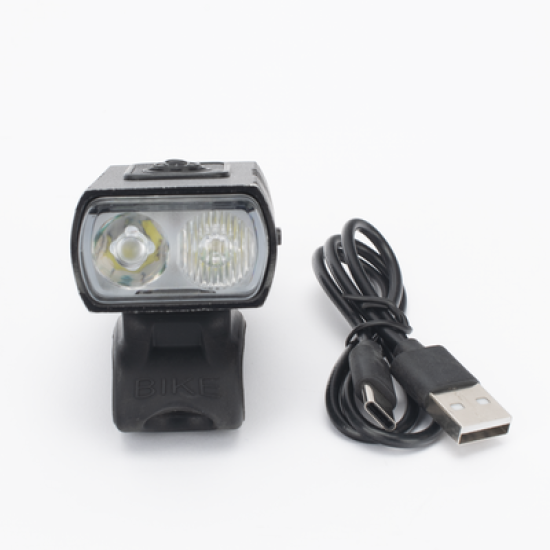 Luz Auxiliar Delantera Ultra Brillante, Para Bicicletas, 500 Lúmenes, Con Montaje Incluido