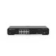 Switch Administrable PoE Capa 2, con 8 puertos Gigabit PoE 802.3af/at + 2 SFP para fibra 1Gb, gestión gratuita desde la nube, 125w