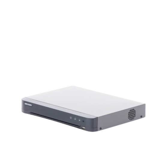 DVR 4 Canales TurboHD +  4 Canales IP / 8 Megapixel (4K) / Audio por Coaxitron / 1 Bahía de Disco Duro / Salida de Video en Full HD / H.265+