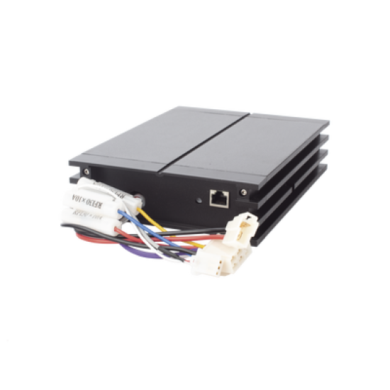 Sirena Vehicular de 100W de Potencia, Con Controlador Unimando Para Tonos, Control de 3 Salidas Auxiliares, Microfono e Interconexión a Radio