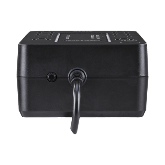 UPS de 425 VA/255 W, Topología Standby, Entrada 120 Vca NEMA 5-15P, Tipo Gabinete Compacto, Con 8 Tomas NEMA 5-15R