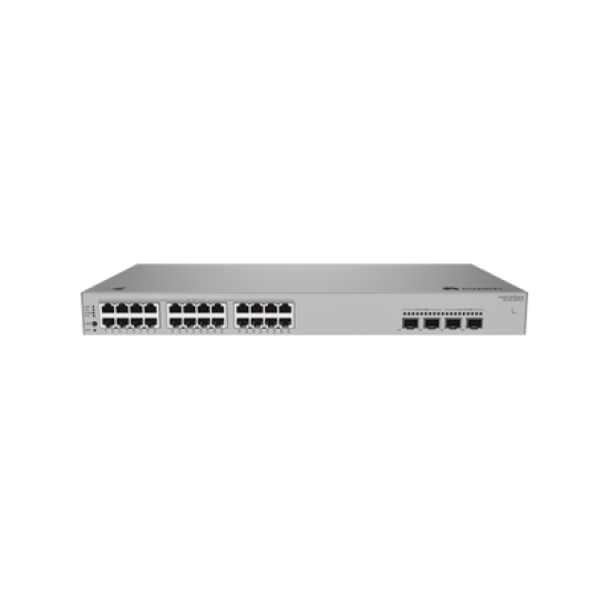Switch de Acceso Gigabit Administrable PoE Capa 2+ / 24 puertos 10/100/1000 Mbps (PoE) / 2 Puertos 2.5GE SFP + 2 Puertos 10GE SFP+ Uplink  / ERPS / Rutas Estáticas / PoE Perpetuo / 400 W / Administración Nube Gratis