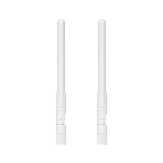 Antenas omnidireccionales y Stand para AP UK-ULTRA (no incluido), incluye 2 antenas dual-band de 3 dBi en 2.4 Ghz y 4 dBi en 5 Ghz