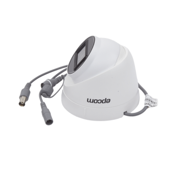 Eyeball 4K (8 Megapixeles) TURBOHD / Gran Angular / Lente 2.8 mm / Potente IR EXIR 60 mts / Exterior IP67.