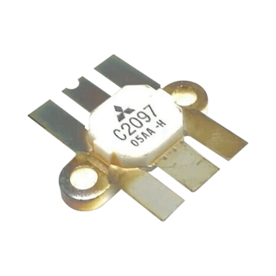 Transistor  de Silicio NPN Epitexial, 30 MHz, 13.5 Vcc, 70 Watt, T-40E.
