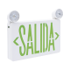 Letrero de Emergencia LED DUAL de SALIDA con Luz de Emergencia/Montaje Universal (pared, lateral o Techo)/Batería de Respaldo Incluida