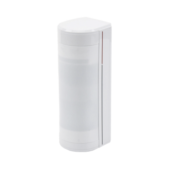 (AX PRO) Detector PIR Dual-Tech Exterior IP65 / COMPATIBLE CON CÁMARA DS-PDCM15PF-IR / Rango de Detección 15 mts / Ángulo de Cobertura de 90° /  Movilidad de Lente en Eje de 180° / Inmunidad a Mascotas 40
