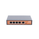 Extensor PoE / Entrada hasta 90 W / 4 puertos Gigabit PoE salida 802.3 af/at / Extensor PoE hasta 250 m / No administrable 
