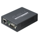 Convertidor de Medios de RS-232/ RS-422/ RS-485 a Fast Ethernet, Administración Web, SNMP y Telnet