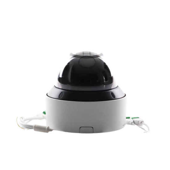 Mini Domo IP PTZ 2 Megapixel / 25X Zoom / 50 mts Luz Infrarroja Inteligente (Visión Nocturna) / Autoseguimiento / WDR 120 dB / PoE+ / IP66 / Ultra Baja Iluminación / MicroSD