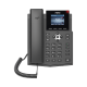 Teléfono IP empresarial para 4 líneas SIP con pantalla LCD de 2.4 pulgadas a color, Opus y conferencia de 3 vías, PoE.