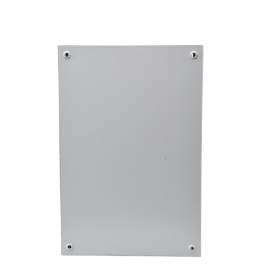 Gabinete de Acero, Nema 4 -IP 66 de 40 x 60 x 25 cm con Platina y certificado UL.