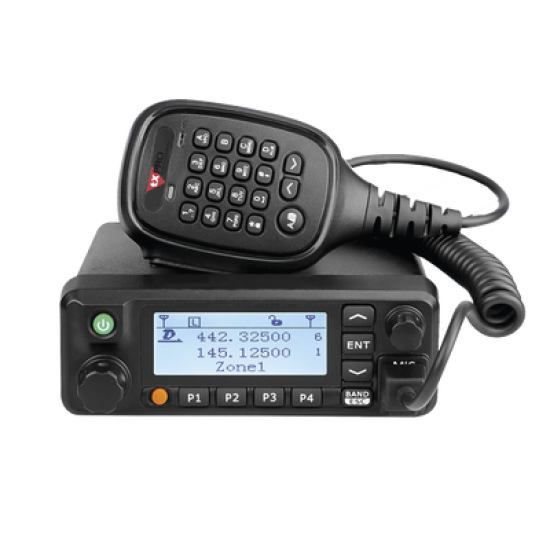 Radio Móvil Digital DMR Doble Banda 136-174 MHz en VHF y 400-480 MHz en UHF, Decodifica DTMF en Pantalla, Ideal para Radiobase