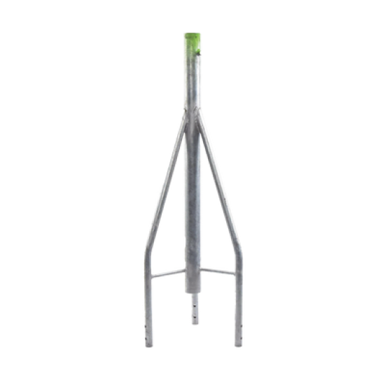 Tramo de Remate (Copete) para Tramo STZ-30 Galvanizado Electrolítico con Opresores para Pararrayo.