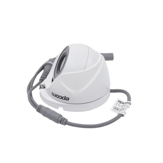 Turret TURBOHD 2 Megapixel (1080p) / METÁLICA / Gran Angular 103° / Lente 2.8 mm / IR EXIR 20 Mts / Exterior IP66 / TVI-AHD-CVI-CVBS / dWDR