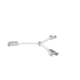 Brida para sujeción de retenida compatible con tramos STZ30G, Galvanizado por Inmersión en Caliente.
