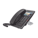 (H5W Color Negro)Teléfono IP WiFi para Hotelería, profesional de gama alta con pantalla LCD de 3.5 pulgadas a color, 6 teclas programables para servicio rápido (Hotline) PoE 