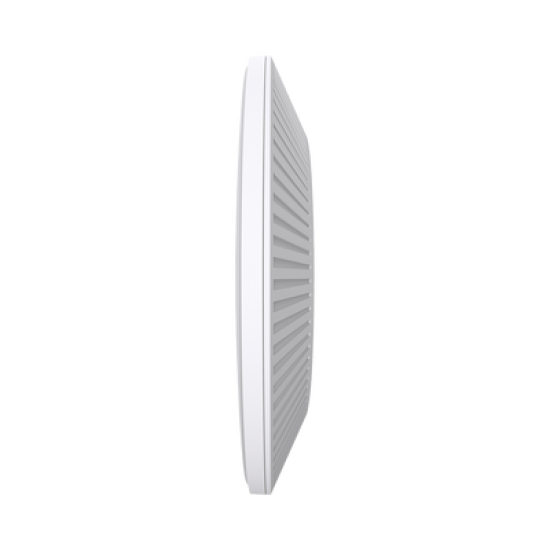 Punto de Acceso Omada / Wi-Fi 7 BE9300 MU-MIMO 2x2 / 1 Puerto 10 Gbps / Mesh Omada / Operaciones Multiencale (MLO) / Configuración por Controlador o Stand-Alone / Para Montaje en Techo/pared / Alimentación PoE+ 